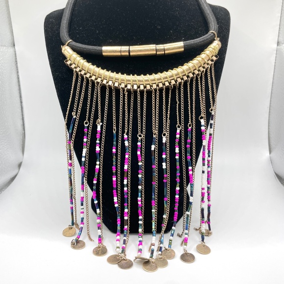 Avon MARK See Me Roar Necklace w Box Bohemian - Picture 1 of 13